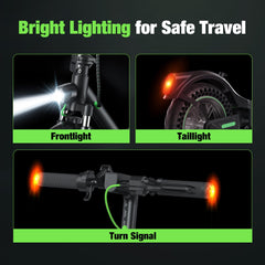 Hulajnoga elektryczna S9MAX 500W 35 KM/H – składana, miejska