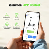 iSinwheel Hulajnoga Elektryczna Miejska Hulajnoga elektryczna S9MAX 500W 35 KM/H – składana, miejska