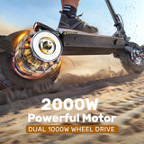 Terenowa hulajnoga ix7pro 2000W – mocny napęd i off-road