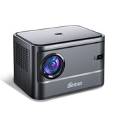 CyberCart projektor Szary isinbox A40C przenośny projektor 4k UHD Wi-Fi Bluetooth LCD z autofokusem