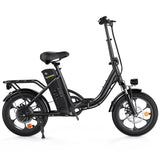 CyberCart Elektryczny rower miejski isinwheel U4 Składany Rower Elektryczny Miejski | 250W, 88 km Zasięgu, E-bike do Miasta