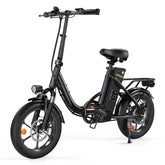 CyberCart Elektryczny rower miejski isinwheel U4 Składany Rower Elektryczny Miejski | 250W, 88 km Zasięgu, E-bike do Miasta