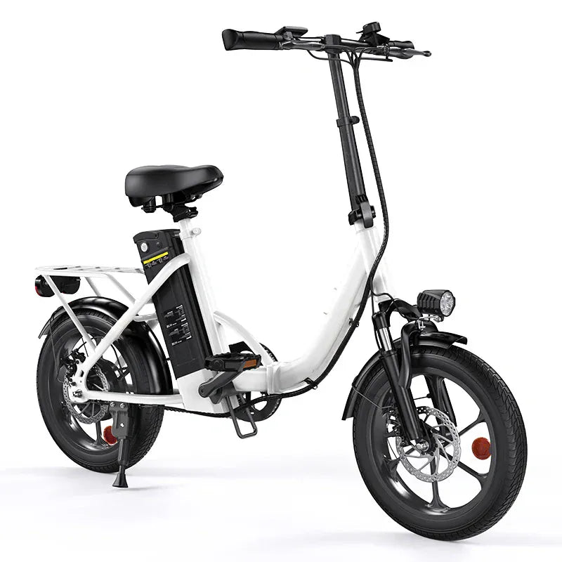 CyberCart Elektryczny rower miejski isinwheel U4 Składany Rower Elektryczny Miejski | 250W, 88 km Zasięgu, E-bike do Miasta