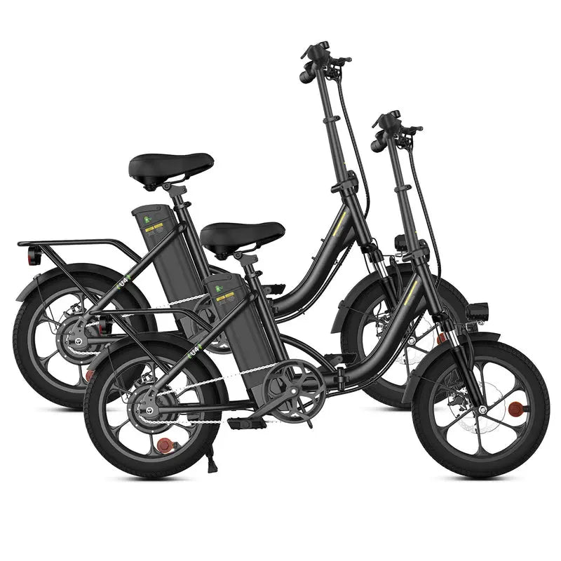 CyberCart Elektryczny rower miejski isinwheel U4 Składany Rower Elektryczny Miejski | 250W, 88 km Zasięgu, E-bike do Miasta