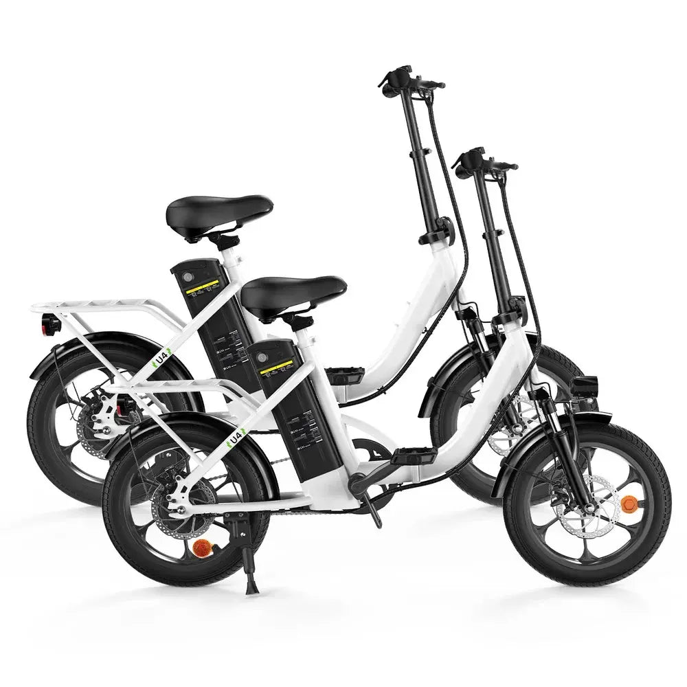 CyberCart Elektryczny rower miejski isinwheel U4 Składany Rower Elektryczny Miejski | 250W, 88 km Zasięgu, E-bike do Miasta