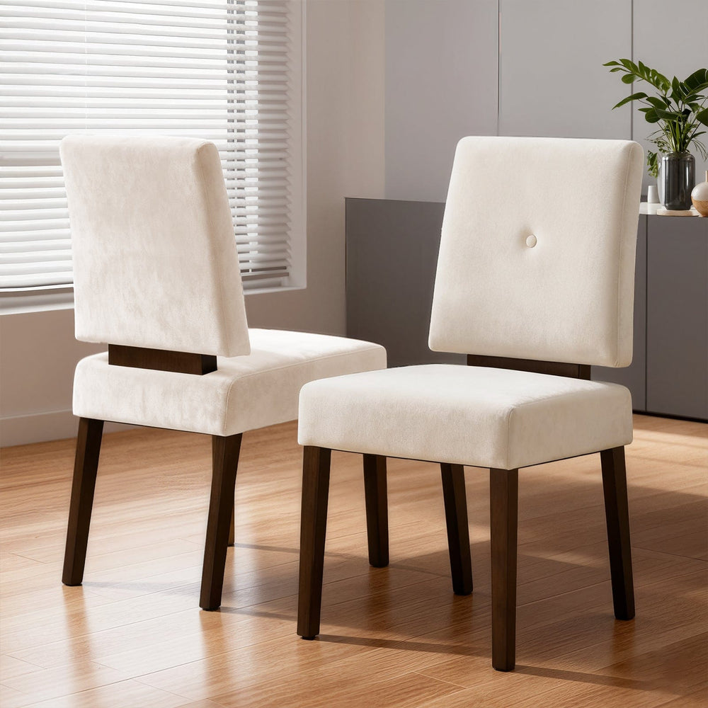 Zestaw krzeseł Ares w dwóch kolorach do wyboru: szary i beżowy