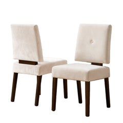 Zestaw dwóch krzeseł Ares tworzących spójną, stylową aranżację nowoczesnej jadalni