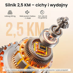 Cicha bieżnia JagJog JT31 z silnikiem 2,5 KM