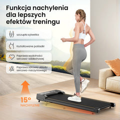 Bieżnia JT31 z funkcją nachylenia dla lepszego treningu