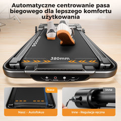 Automatyczne centrowanie pasa w bieżni JT52