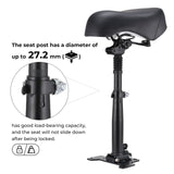 CyberCart Accessories-Adjustable Seat Adjustable and Foldable Seat 18.5-20.87 Inches Height for Electric Scooter Model GT2