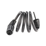 CyberCart Accessories - Cable Password Lock Cable Keyless Password Lock 12.05 mm Heavy-Duty for Universal Electric Scooters or Bicycles