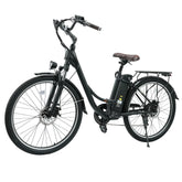 CyberCart Commuter E-Bike Electric Bike U2 Commuter - 26" City E-Bike for Women, 250W Motor, 55KM Range, CE Certified