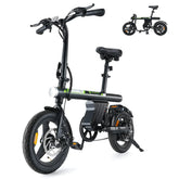 CyberCart Commuter E-Bike U1-Black / 1 Unit Electric Bike U1 Commuter 250W Foldable for Teens & Adults, CE Certified E-Bike