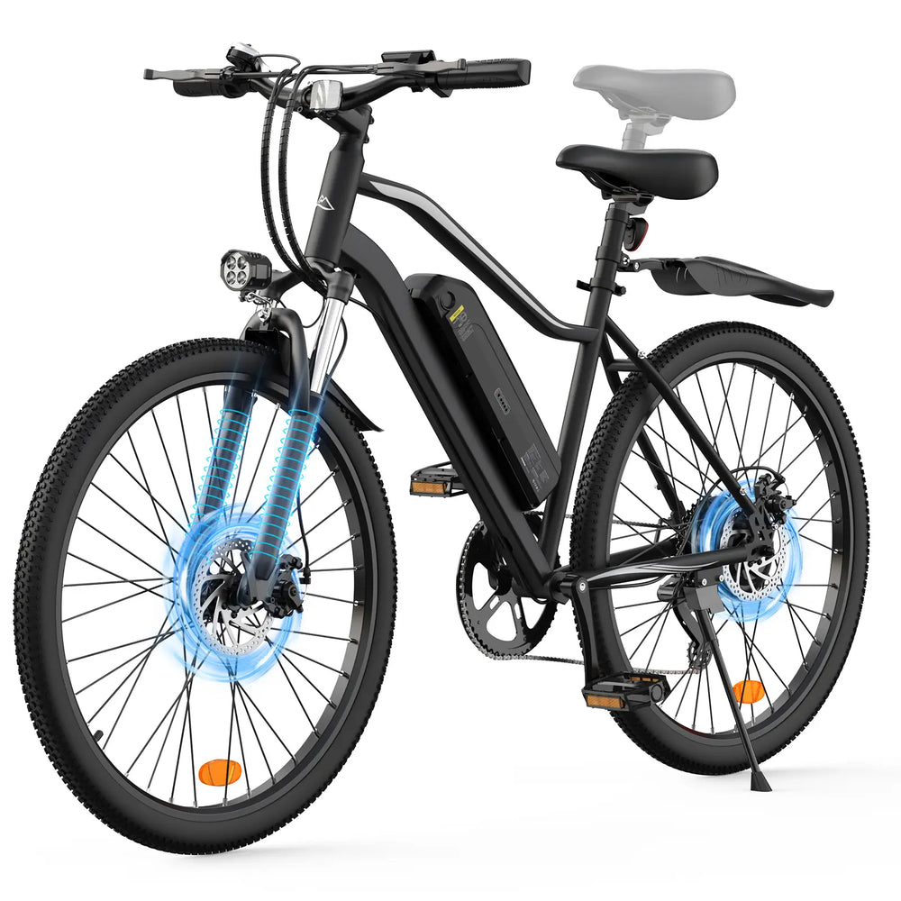 CyberCart Elektryczny rower miejski isinwheel EB3 Rower Elektryczny | 250W, 100 km Zasięgu