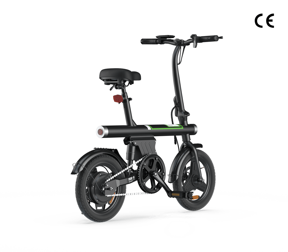 CyberCart Commuter E-Bike Elektryczny Rower Miejski U1 250W Składany dla Młodzieży i Dorosłych, Rower Elektryczny z Certyfikatem CE