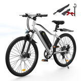 iSinwheel Elektryczny Rower Górski Biały Rower elektryczny hybrydowy isinwheel EB3S 250 W 36 V 15 Ah akumulator