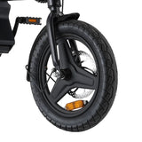 iSinwheel Elektryczny rower miejski Elektryczny Rower Miejski U1 250W Składany dla Młodzieży i Dorosłych, Rower Elektryczny z Certyfikatem CE