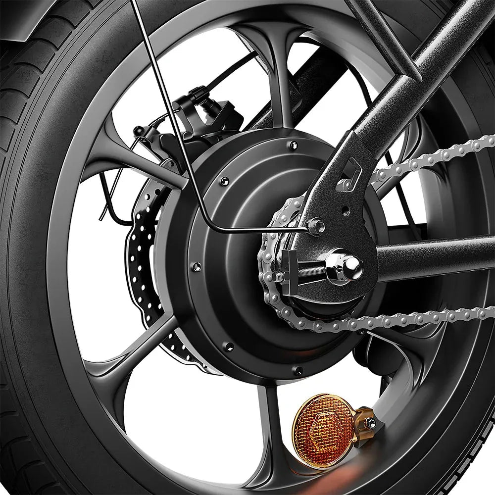 iSinwheel Elektryczny rower miejski isinwheel U4 Składany Rower Elektryczny Miejski | 250W, 88 km Zasięgu, E-bike do Miasta