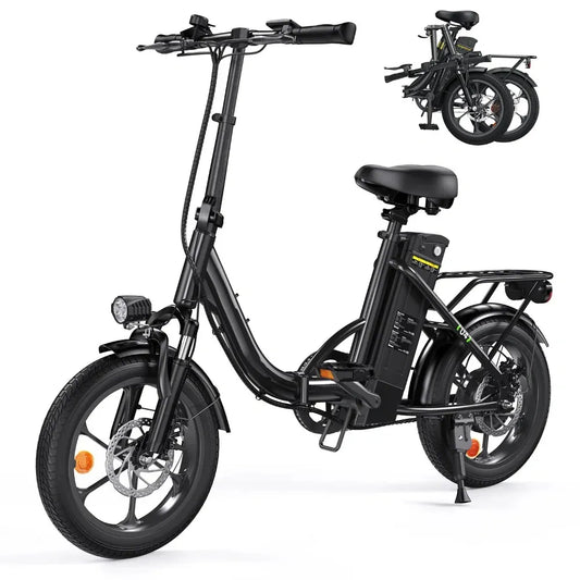 iSinwheel Elektryczny rower miejski isinwheel U4 Składany Rower Elektryczny Miejski | 250W, 88 km Zasięgu, E-bike do Miasta