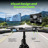 iSinwheel Elektryczny rower miejski isinwheel U4 Składany Rower Elektryczny Miejski | 250W, 88 km Zasięgu, E-bike do Miasta