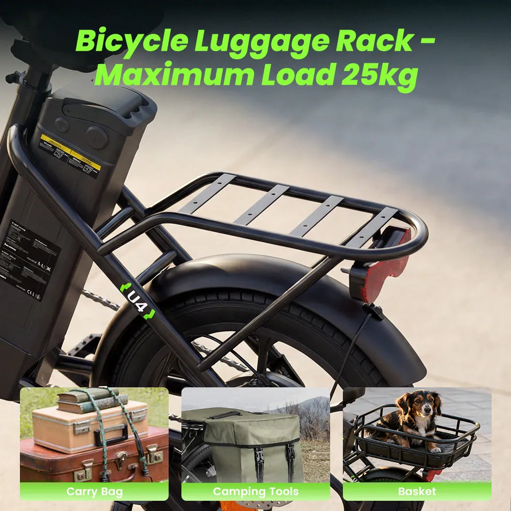 iSinwheel Elektryczny rower miejski isinwheel U4 Składany Rower Elektryczny Miejski | 250W, 88 km Zasięgu, E-bike do Miasta