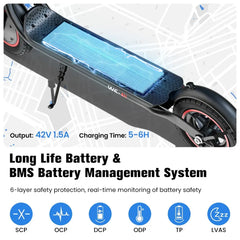 iScooter Hulajnoga Elektryczna Miejska Hulajnoga elektryczna iScooter W6