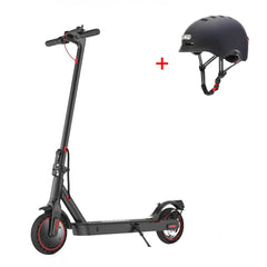 iScooter Commuter E-Scooter Czarny + kask iScooter i9 Elektryczna hulajnoga 350 W, składana, dojeżdżająca do pracy