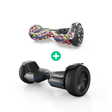 iHoverboard Hoverboard Bundle H8Pro-H1-Dinosaur Family Bundle: CE Approval Hoverboard Adults H8Pro 800W Bundle Kids H1 160W