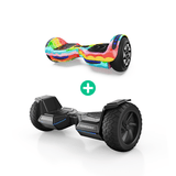 iHoverboard Hoverboard Bundle H8Pro-H1-Rainbow Family Bundle: CE Approval Hoverboard Adults H8Pro 800W Bundle Kids H1 160W