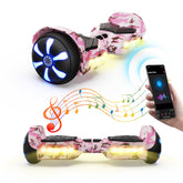 iHoverboard Hoverboard dla Dzieci H2-Różowy Hoverboard H2 dla Dzieci 6,5" Bluetooth LED CE Różowy/Niebieski