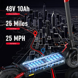 iScooter Hulajnoga Elektryczna Terenowa Hulajnoga Elektryczna iX3 800W Składana Terenowa