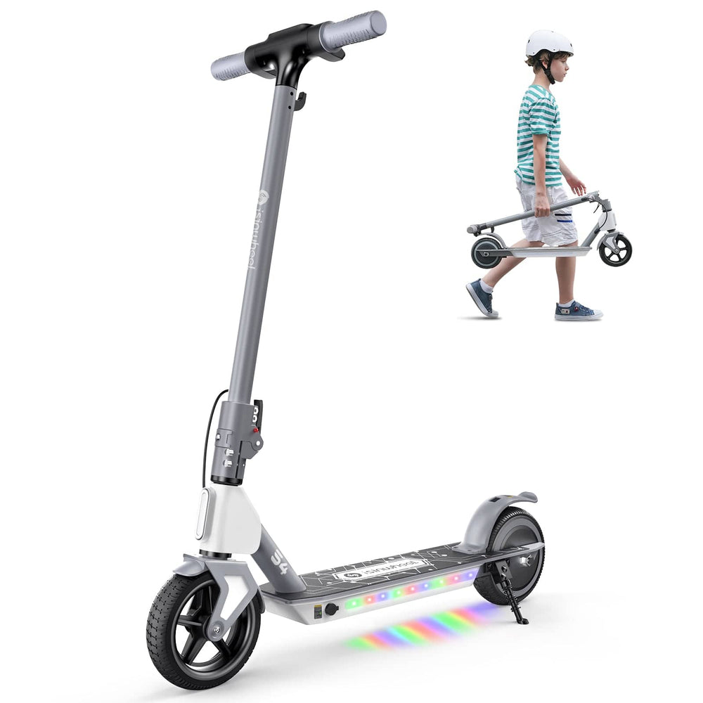 iSinwheel E-Scooter for Kids S4-Black Electric Scooter S4 Kids 200W Foldable Youth E-Scooters