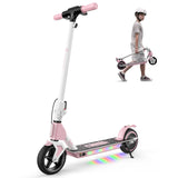 iSinwheel E-Scooter for Kids S4-Pink Electric Scooter S4 Kids 200W Foldable Youth E-Scooters