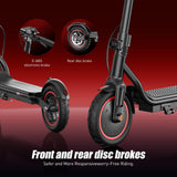 iSinwheel Hulajnoga Elektryczna Miejska Hulajnoga elektryczna W5 City, silnik 350 W, maks. prędkość 30 km/h, wyświetlacz LCD