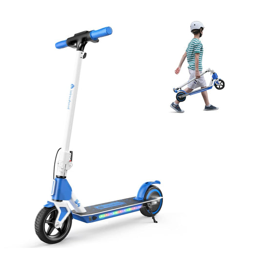 iSinwheel Hulajnoga Elektryczna dla Dzieci S4-Niebieski Hulajnoga Elektryczna dla Dzieci S4 200W Składana