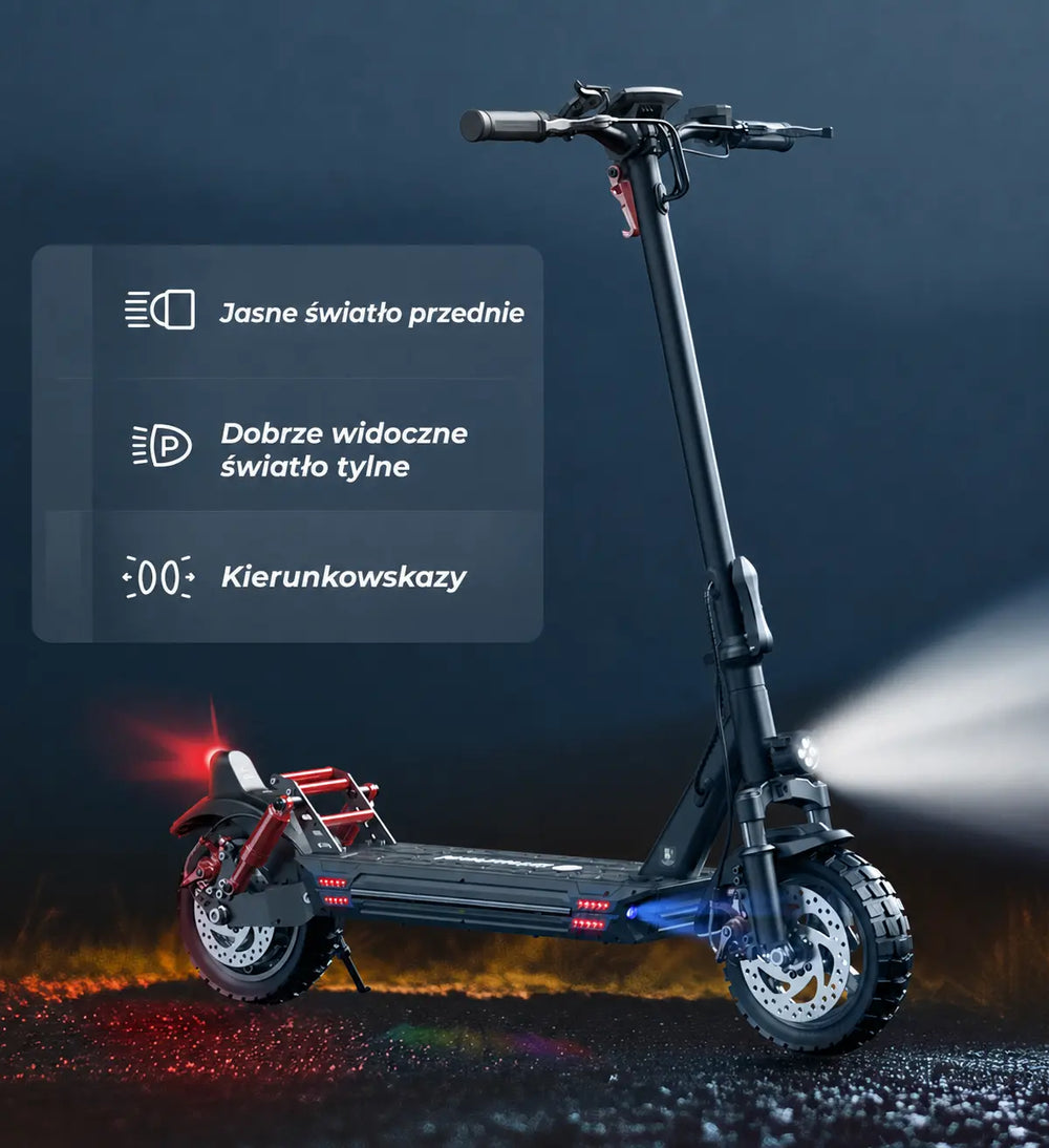 iSinwheel Hulajnoga Elektryczna Terenowa Terenowa hulajnoga elektryczna isinwheel GT1 800W (45 km/h, składana)