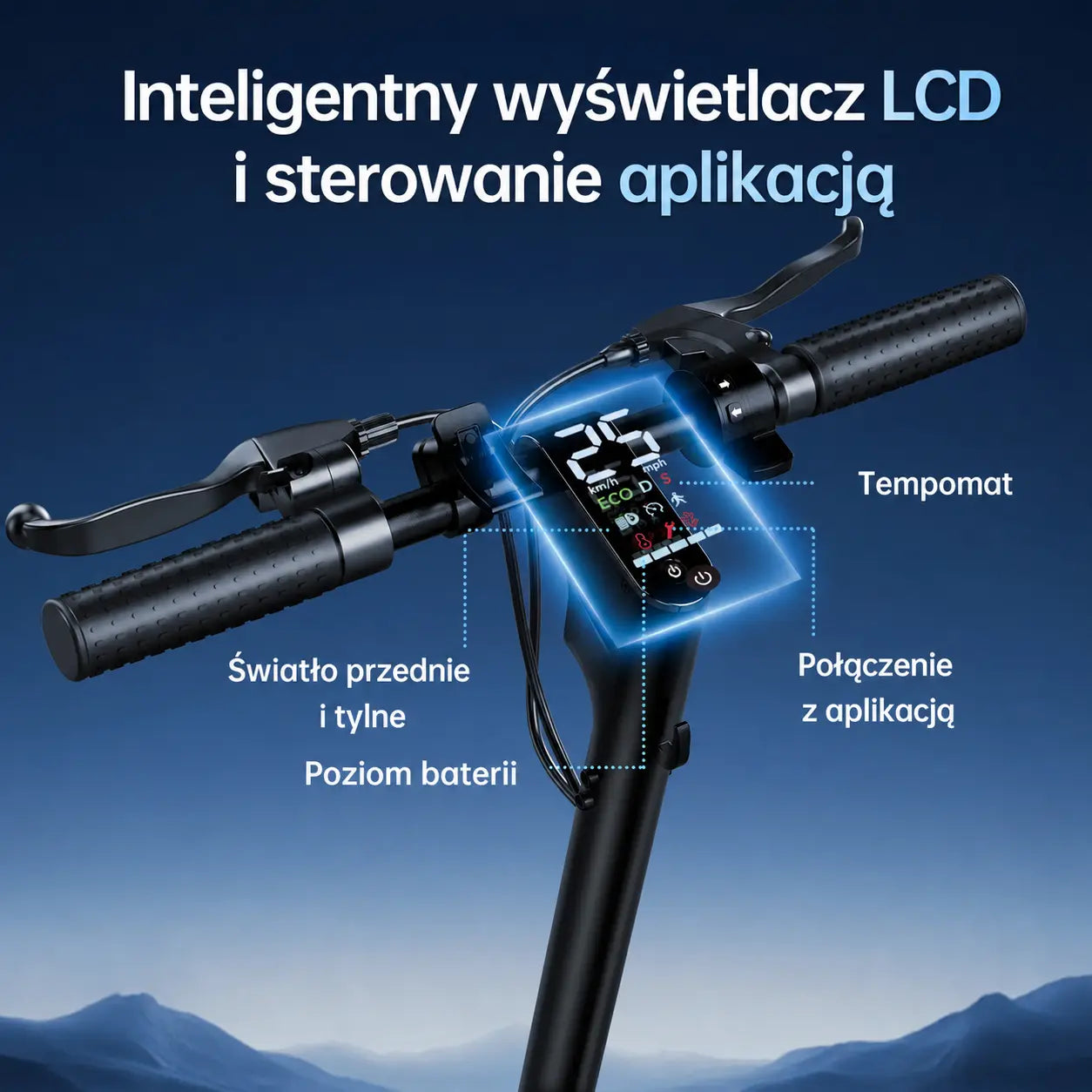 iScooter Hulajnoga elektryczna iScooter W8, terenowa, zasięg 45 km