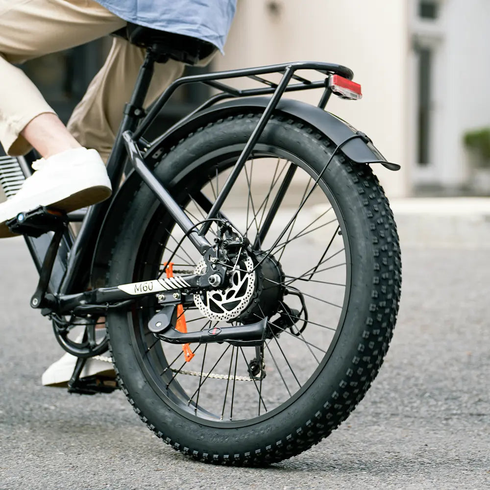 isinwheel E-Bike isinwheel M60 Rower Elektryczny Fat Tire 250W – Terenowy E-bike All-Terrain