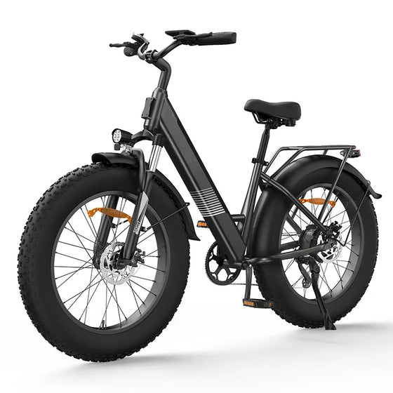 isinwheel E-Bike Szary isinwheel M60 Rower Elektryczny Fat Tire 250W – Terenowy E-bike All-Terrain