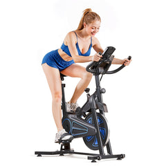 CyberCart Rower treningowy Rower treningowy QK116C – magnetyczny opór, LCD, do domu