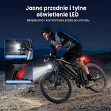 iSinwheel Elektryczny Rower Górski Rower elektryczny hybrydowy isinwheel EB3S 250 W 36 V 15 Ah akumulator