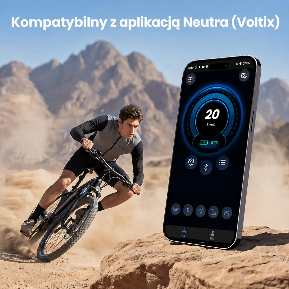 iSinwheel Elektryczny Rower Górski Rower elektryczny hybrydowy isinwheel EB3S 250 W 36 V 15 Ah akumulator
