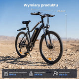 iSinwheel Elektryczny Rower Górski Rower elektryczny hybrydowy isinwheel EB3S 250 W 36 V 15 Ah akumulator