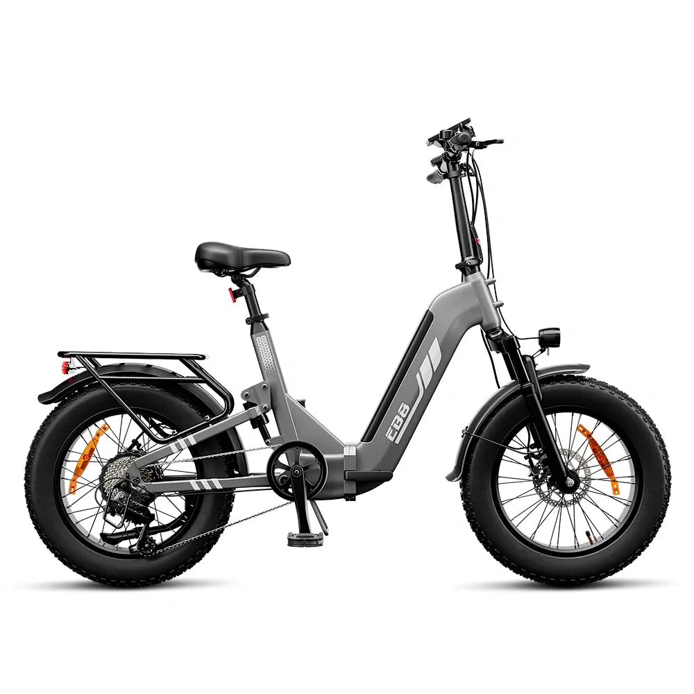 iSinwheel Elektryczny rower miejski Rower elektryczny isinwheel EB8 Fat o zasięgu 144 km z czujnikiem momentu obrotowego i hydraulicznymi hamulcami tarczowymi