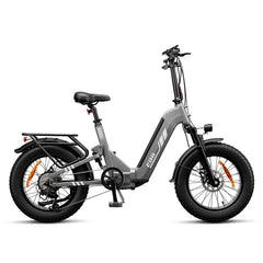 iSinwheel Elektryczny rower miejski Rower elektryczny isinwheel EB8 Fat o zasięgu 144 km z czujnikiem momentu obrotowego i hydraulicznymi hamulcami tarczowymi
