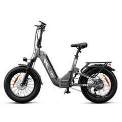 iSinwheel Elektryczny rower miejski Rower elektryczny isinwheel EB8 Fat o zasięgu 144 km z czujnikiem momentu obrotowego i hydraulicznymi hamulcami tarczowymi