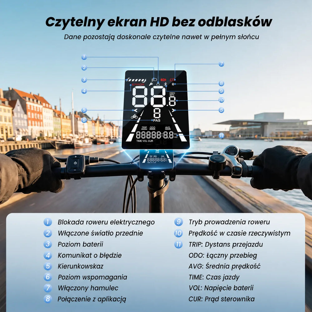 iSinwheel Elektryczny rower miejski Rower elektryczny isinwheel EB8 Fat o zasięgu 144 km z czujnikiem momentu obrotowego i hydraulicznymi hamulcami tarczowymi