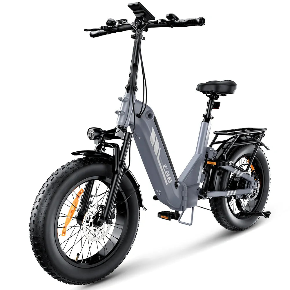 iSinwheel Elektryczny rower miejski Rower elektryczny isinwheel EB8 Fat o zasięgu 144 km z czujnikiem momentu obrotowego i hydraulicznymi hamulcami tarczowymi