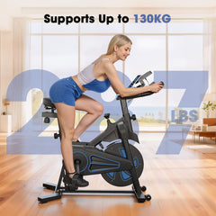 CyberCart Rower treningowy Rower treningowy QK116C – magnetyczny opór, LCD, do domu